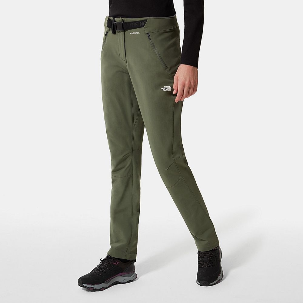 The North Face Pants Womens Australia - The North Face Diablo Ii Green Mountaineering (IWY-370954)